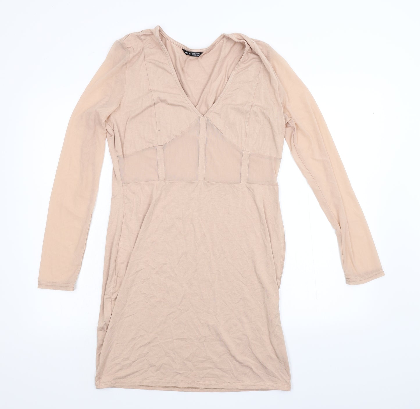 SheIn Womens Pink   Bodycon  Size XL