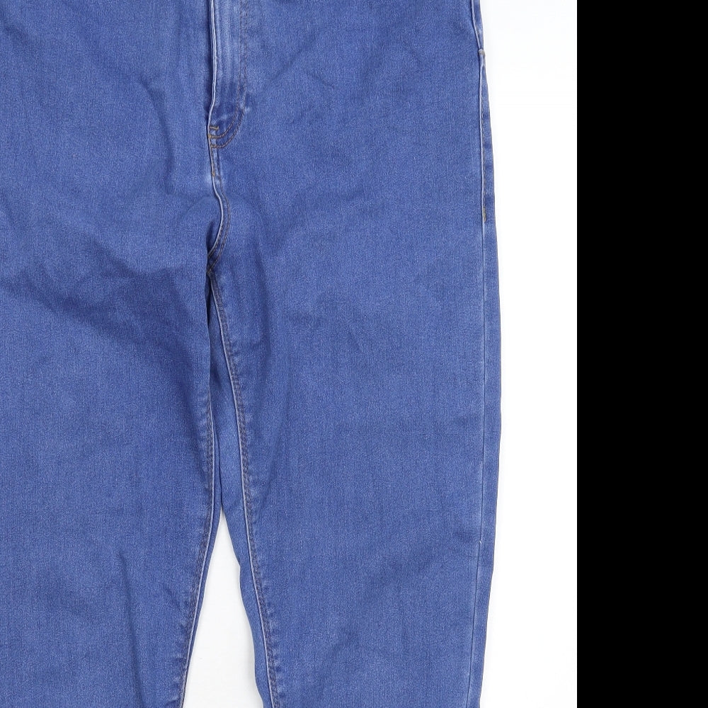 Denim & Co. Womens Blue  Denim Skinny Jeans Size 16 L28 in