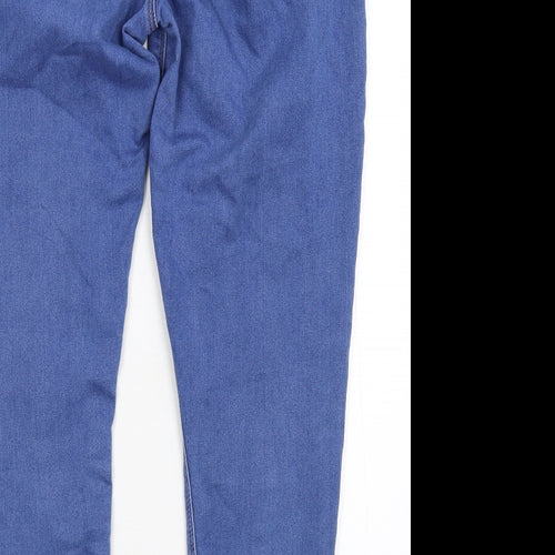 Denim & Co. Womens Blue  Denim Skinny Jeans Size 16 L28 in