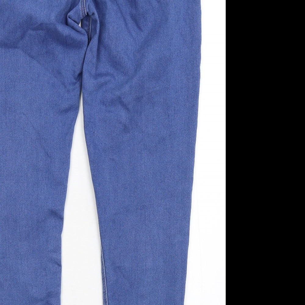 Denim & Co. Womens Blue  Denim Skinny Jeans Size 16 L28 in