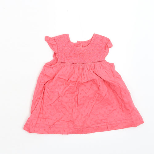 George Girls Pink   A-Line  Size 9-12 Months