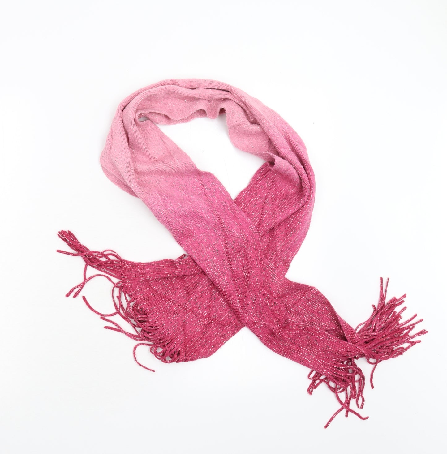 Preworn Womens Pink    Scarf
