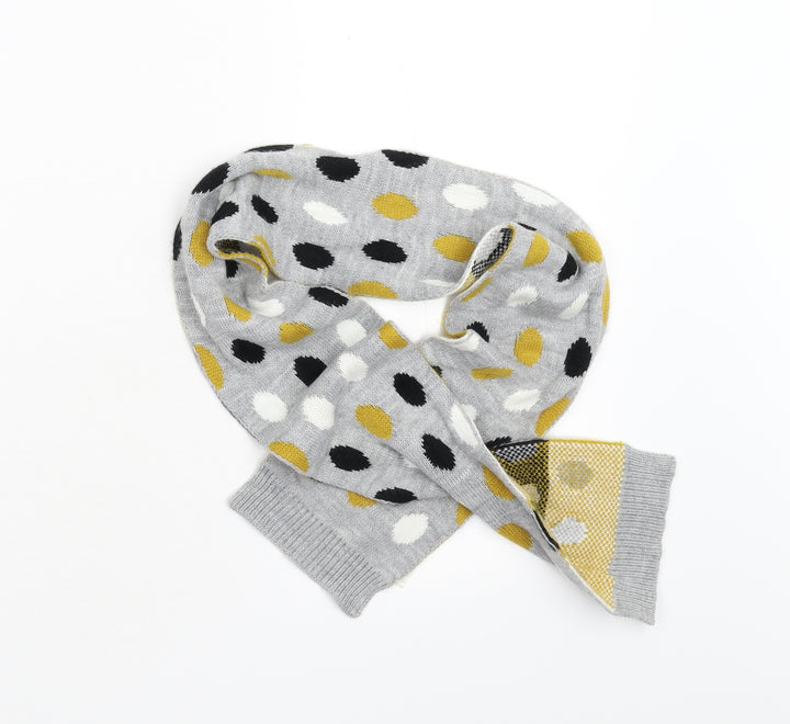 Nutmeg Boys Grey Geometric Scarf One Size