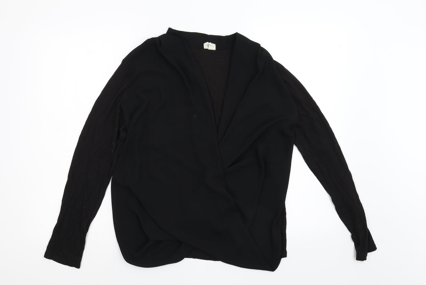 Japna Womens Black   Tunic Blouse Size L