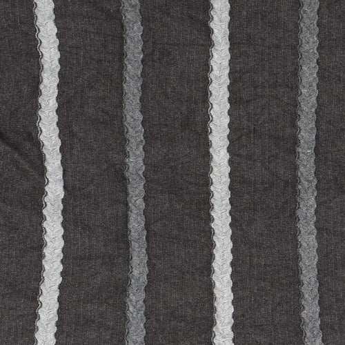 Casami Mens Grey Striped  Pullover Jumper Size M