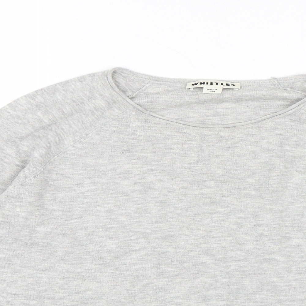 Whistles Womens Grey   Pullover Jumper Size S