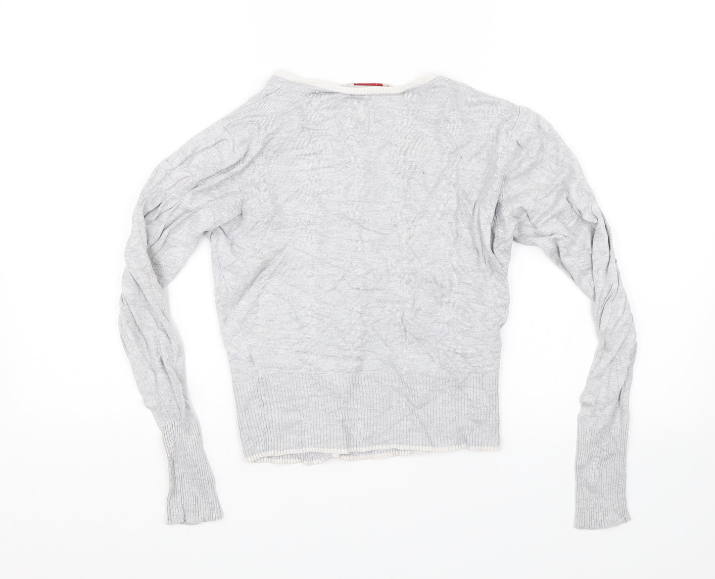 Louche Womens Grey   Cardigan Jumper Size 12