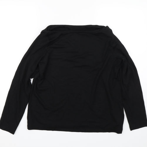 M&S Womens Black   Pullover Jumper Size M