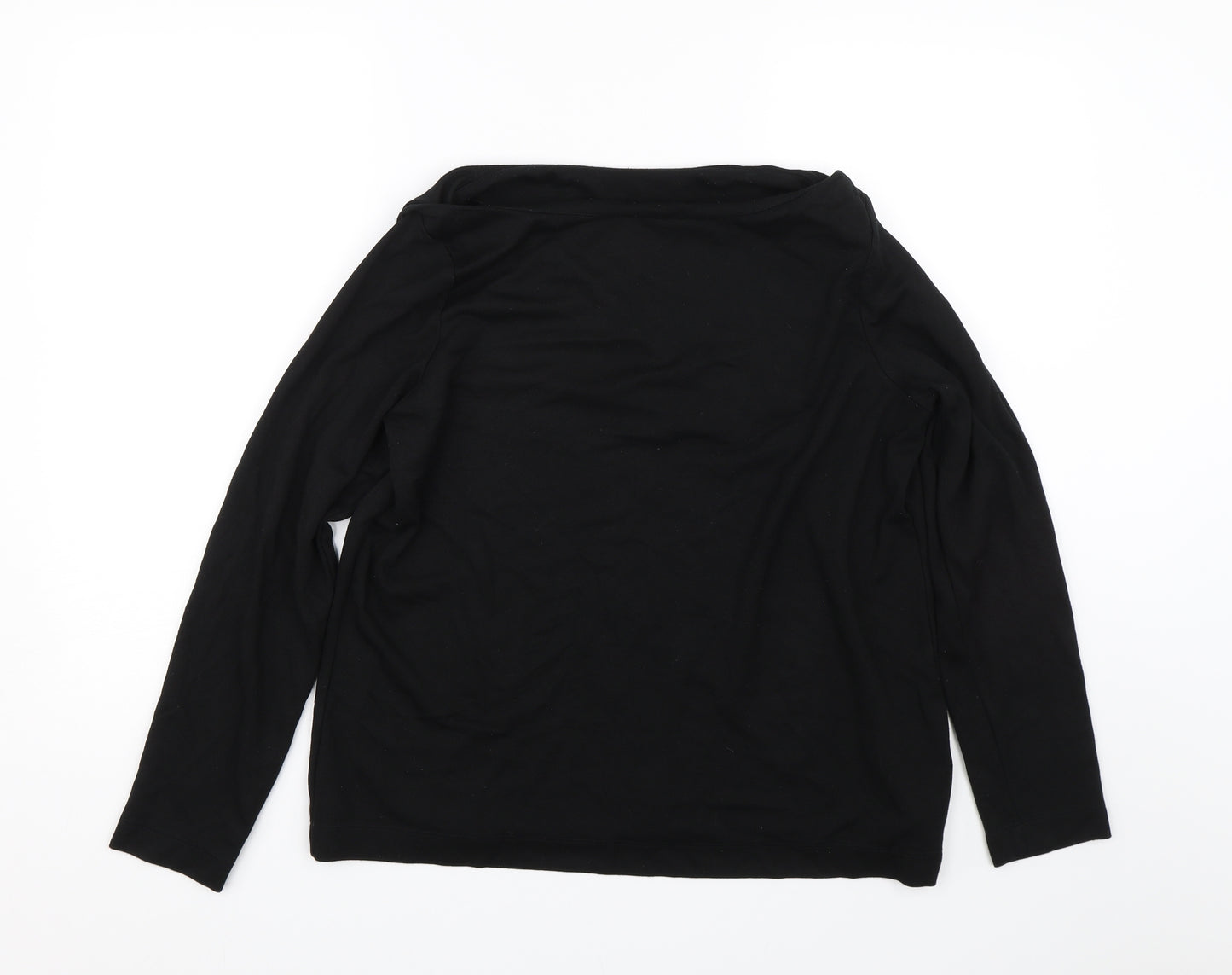 M&S Womens Black   Pullover Jumper Size M
