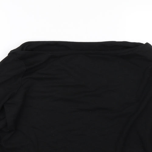 M&S Womens Black   Pullover Jumper Size M