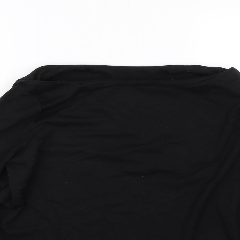 M&S Womens Black   Pullover Jumper Size M