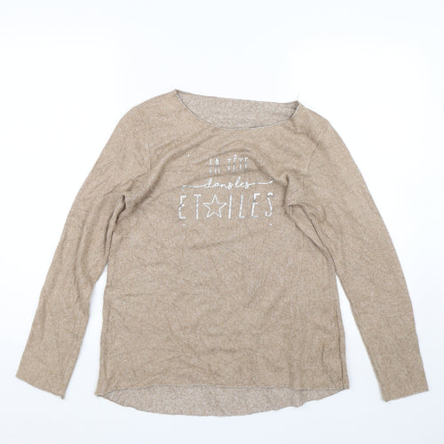 Preworn Womens Brown   Pullover Jumper Size S  - Spanish