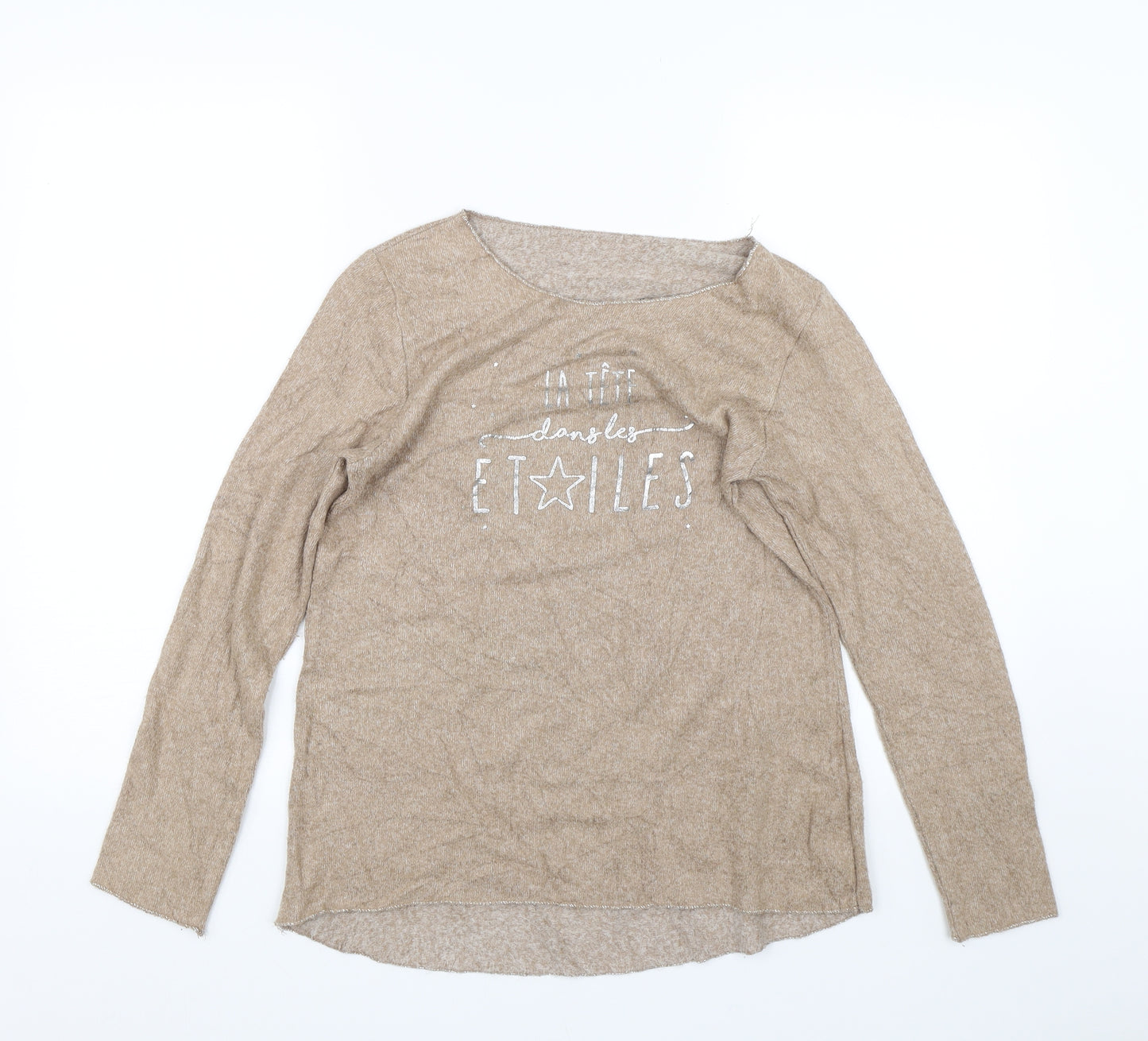 Preworn Womens Brown   Pullover Jumper Size S  - Spanish