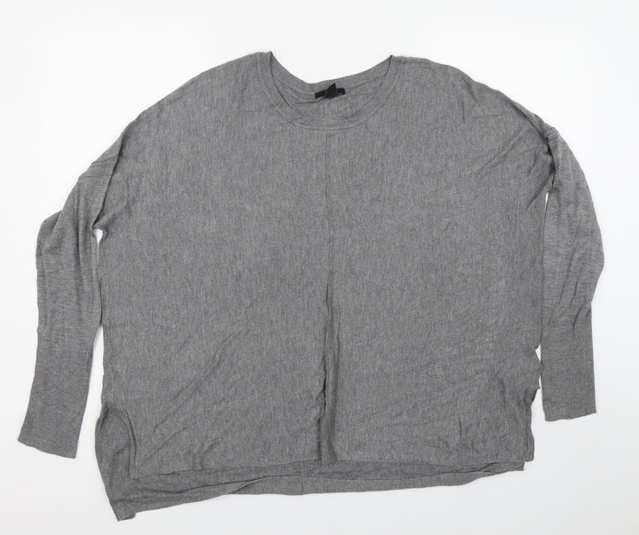 H&M Womens Grey   Pullover Jumper Size M