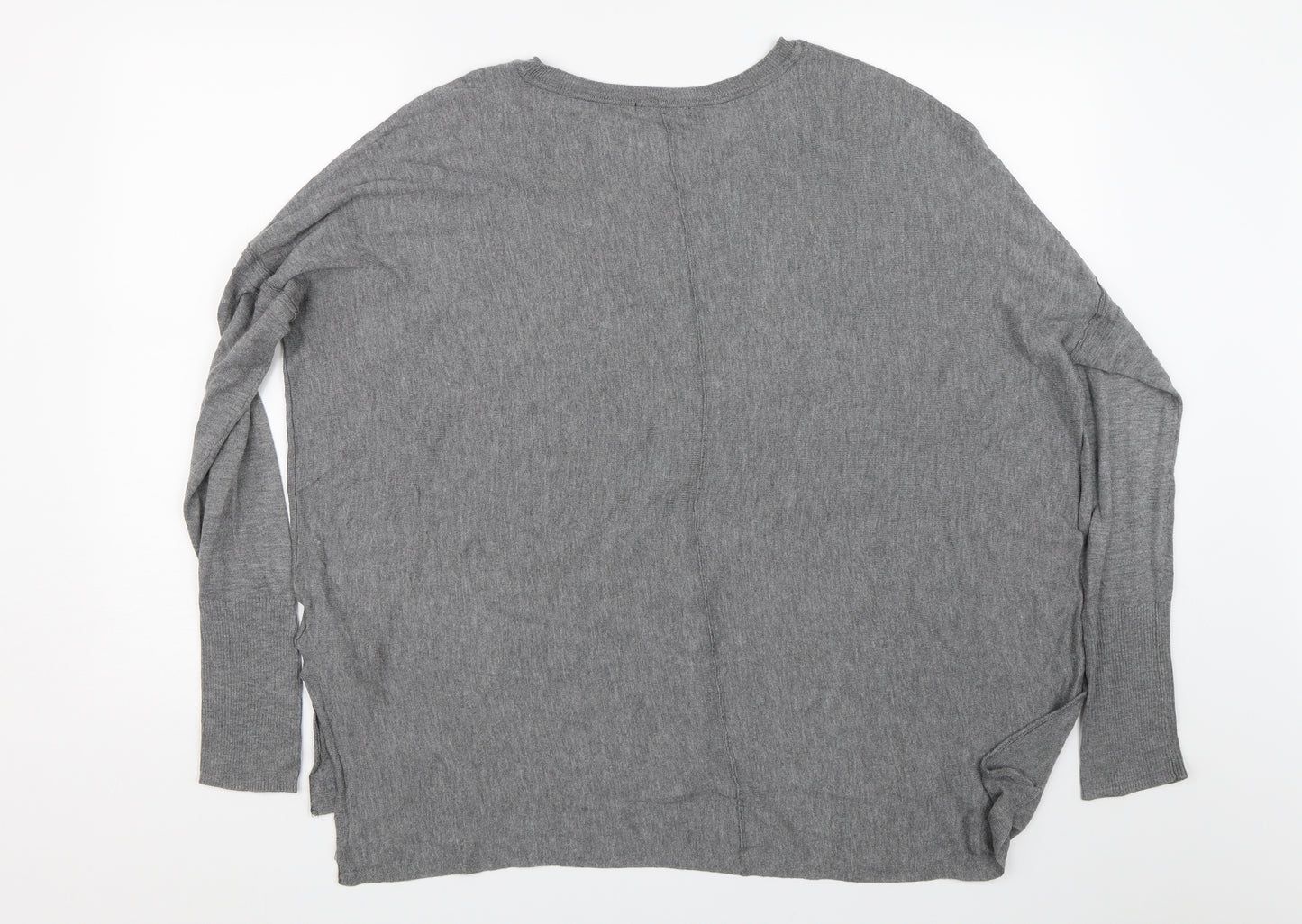 H&M Womens Grey   Pullover Jumper Size M