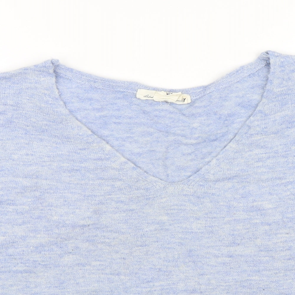 Label of graded goods Womens Blue   Pullover Jumper Size M