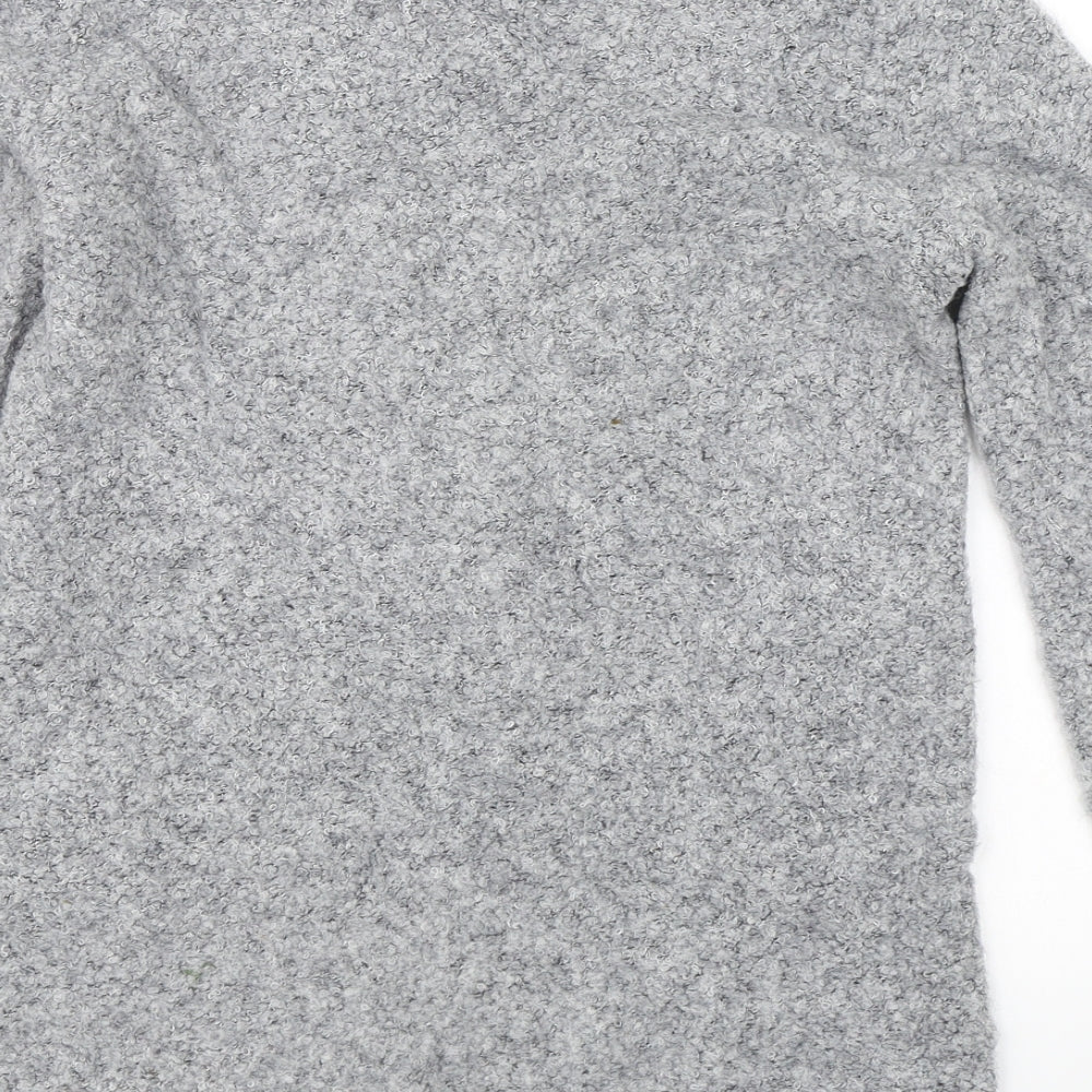 NEXT Girls Grey   Cardigan Jumper Size 10 Years