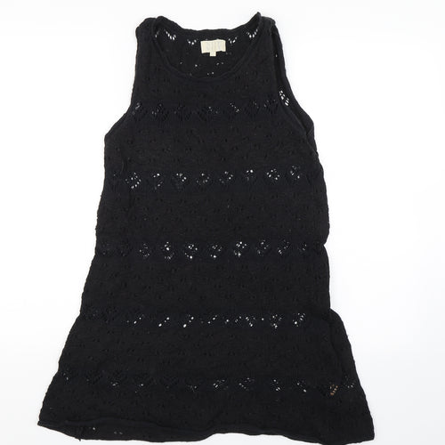 Not Shy Womens Black   Tank Dress  Size S