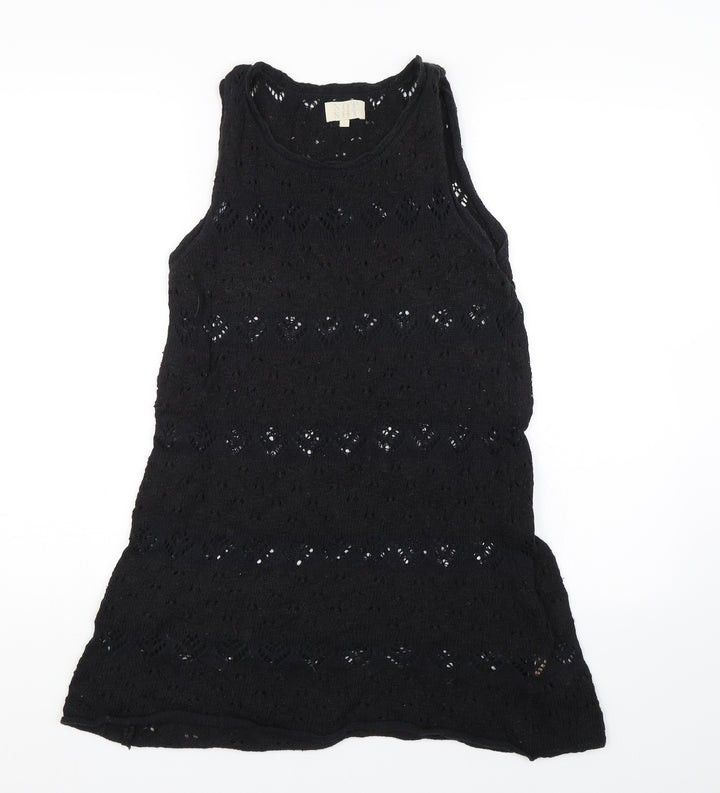 Not Shy Womens Black   Tank Dress  Size S