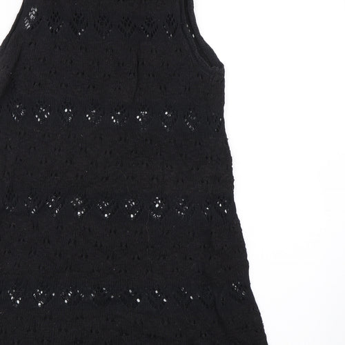 Not Shy Womens Black   Tank Dress  Size S