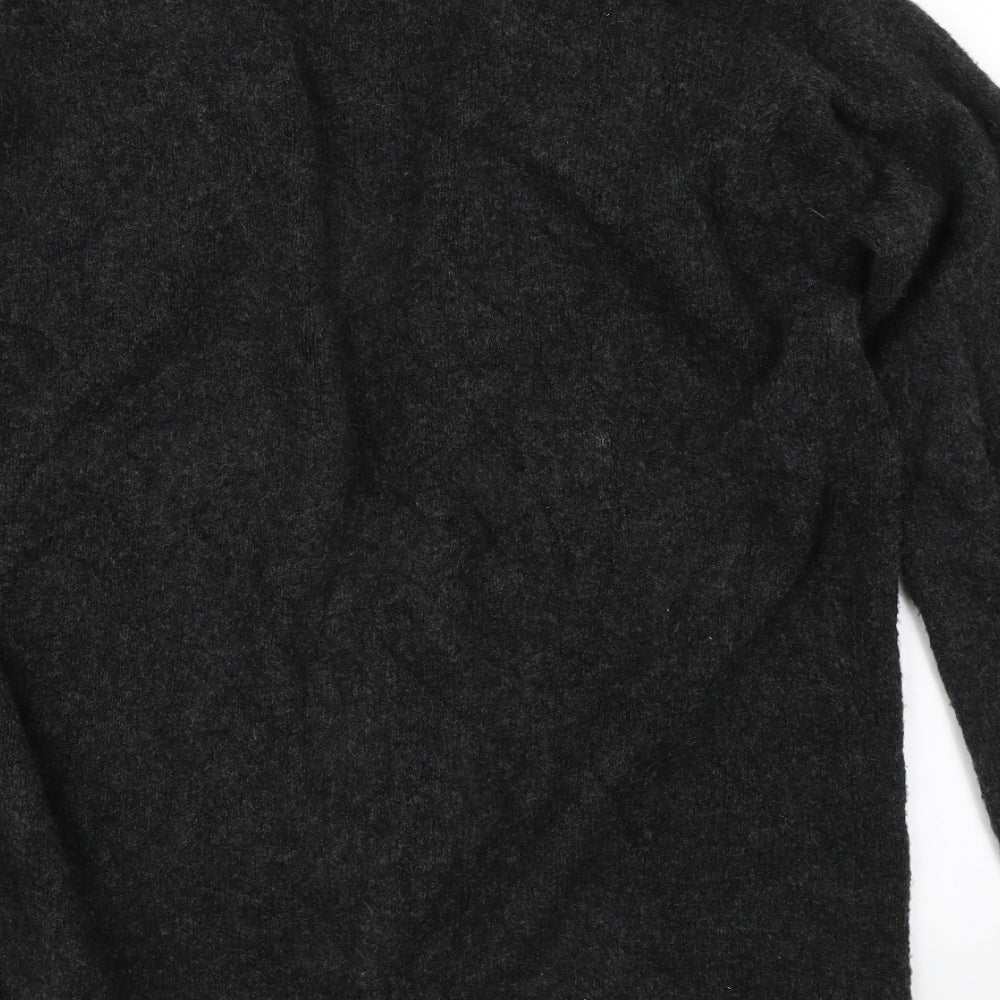 H&M Womens Black   Cardigan Jumper Size S