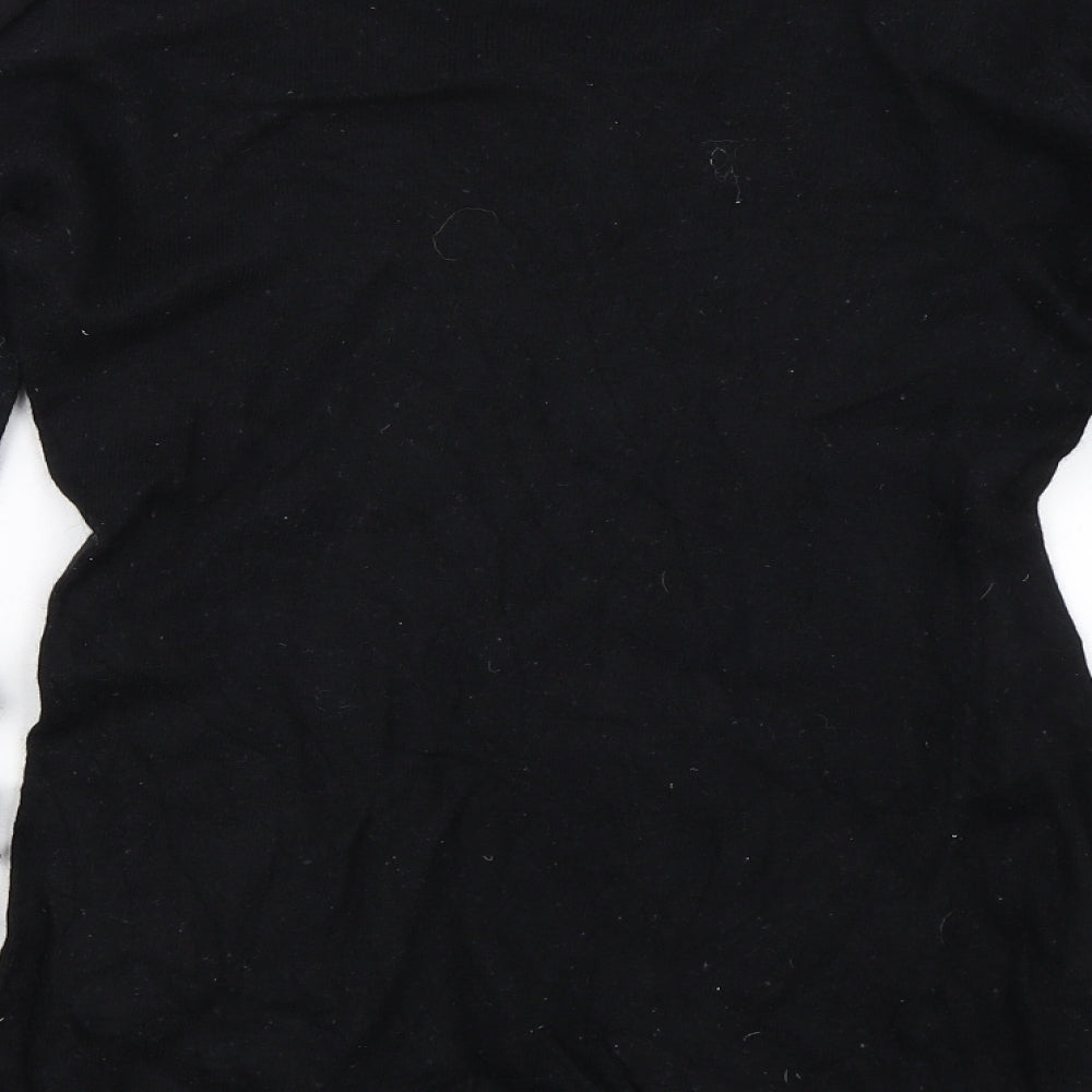 Peoples Market Womens Black   Basic T-Shirt Size M