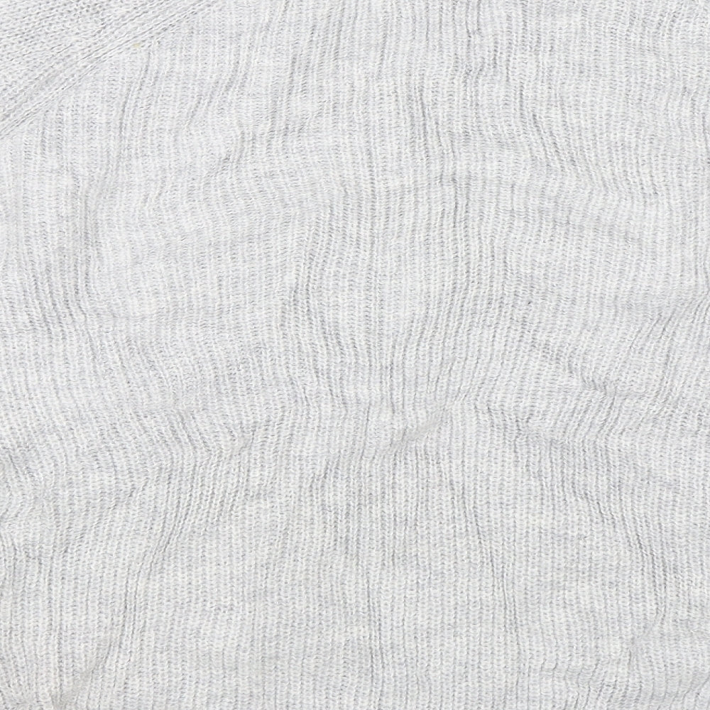 M&S Womens Silver   Pullover Jumper Size XL
