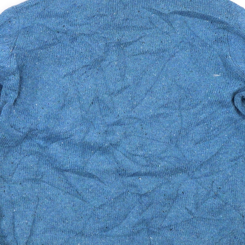 Cedar Wood State Mens Blue  Knit Pullover Jumper Size L