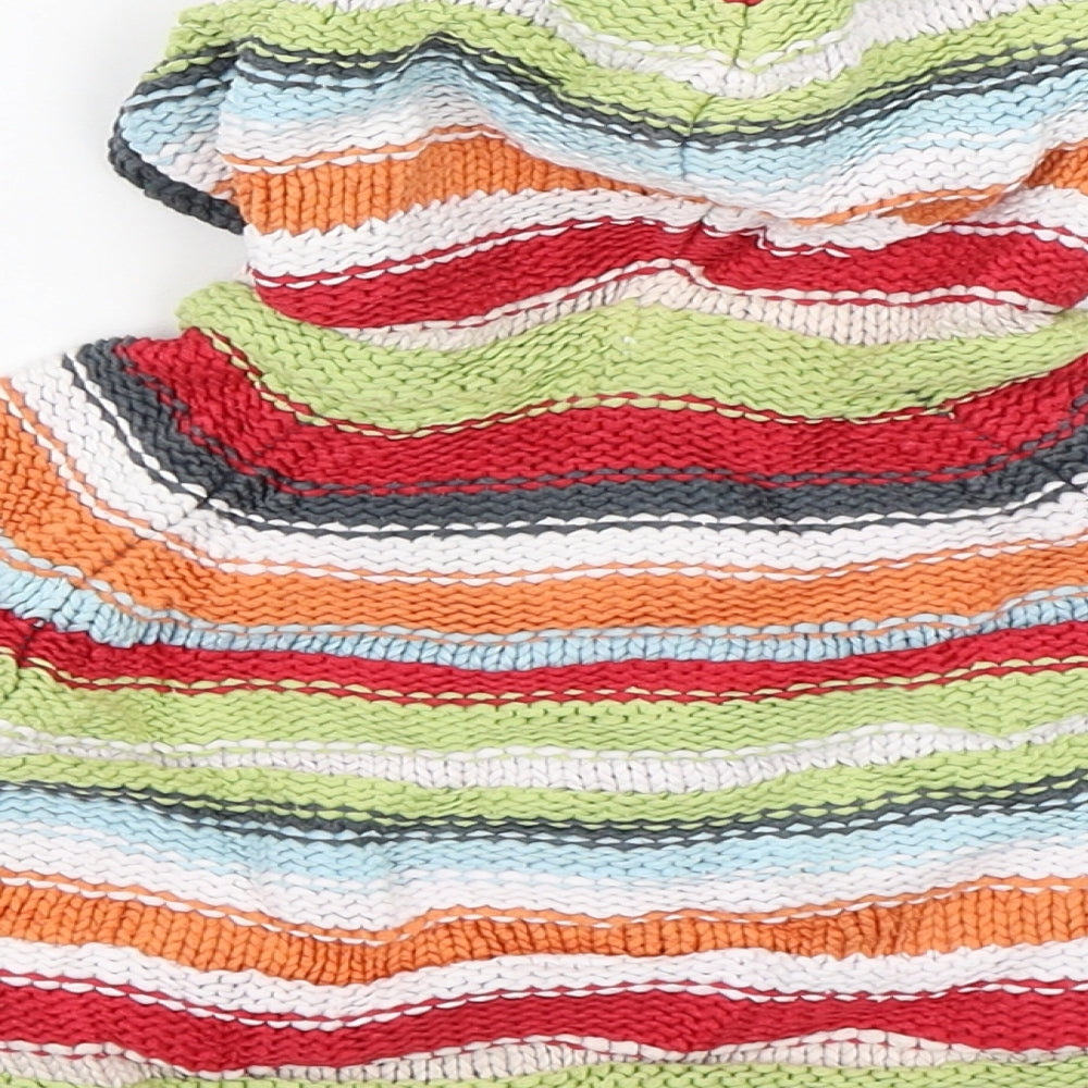 NEXT Boys Multicoloured Striped  Full Zip Jumper Size 0-3 Months
