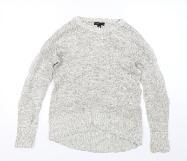 New look Womens Beige Knit Pullover Jumper Size S