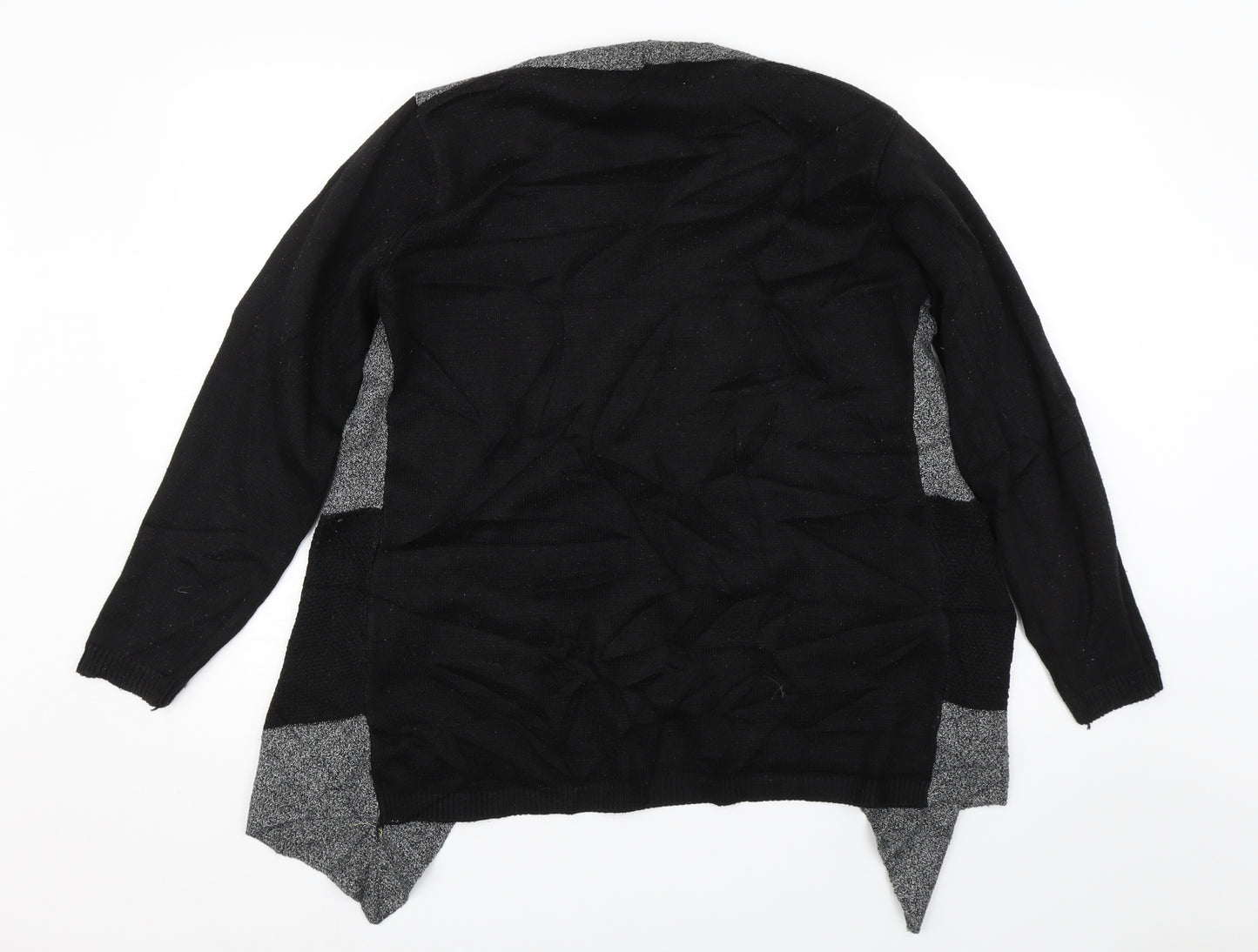 Preworn Womens Grey   Cardigan Jumper Size 16