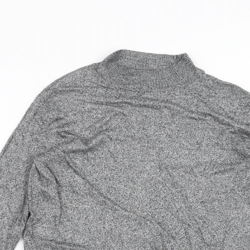 F&F Womens Grey  Knit Pullover Jumper Size 12