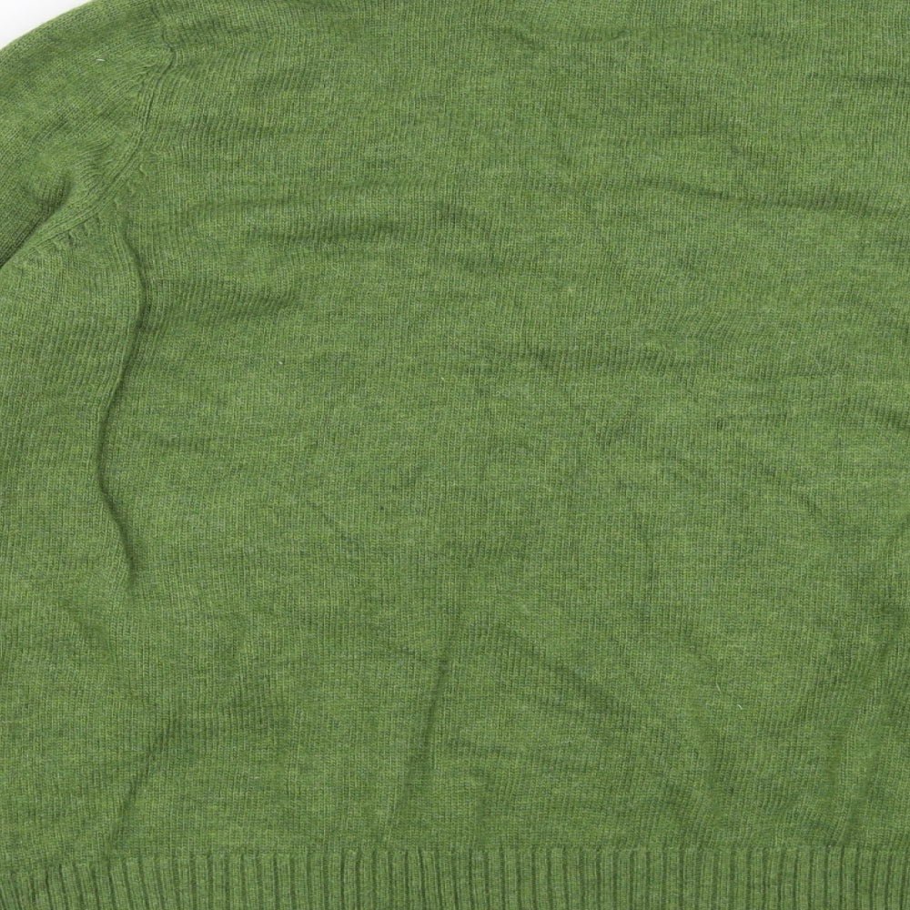Mistral Womens Green  Knit Pullover Jumper Size 16
