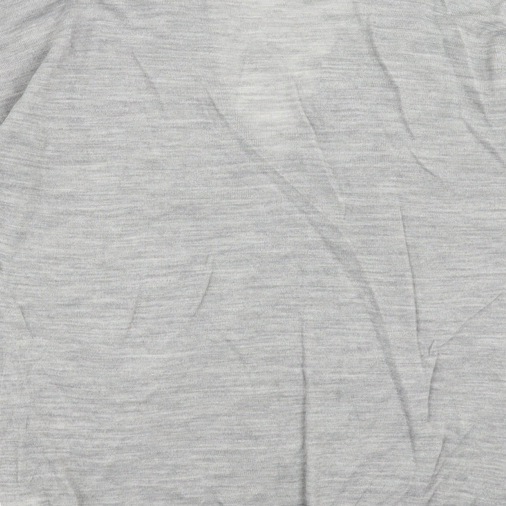 Topshop Womens Grey  Knit Pullover Jumper Size 12