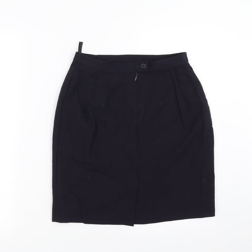 Marks and Spencer Womens Blue   Straight & Pencil Skirt Size 26