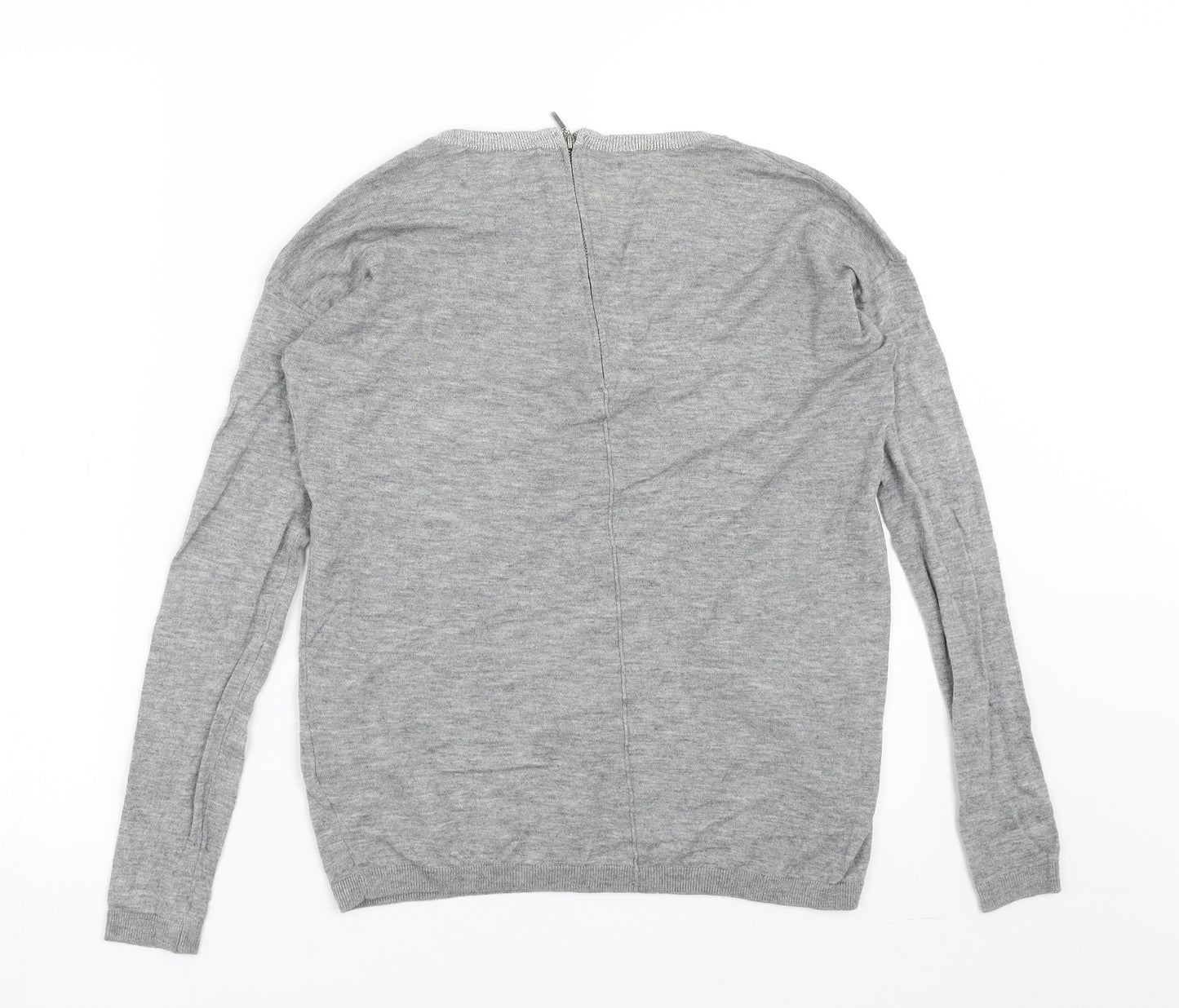 NEXT Womens Grey  Knit Pullover Jumper Size 6