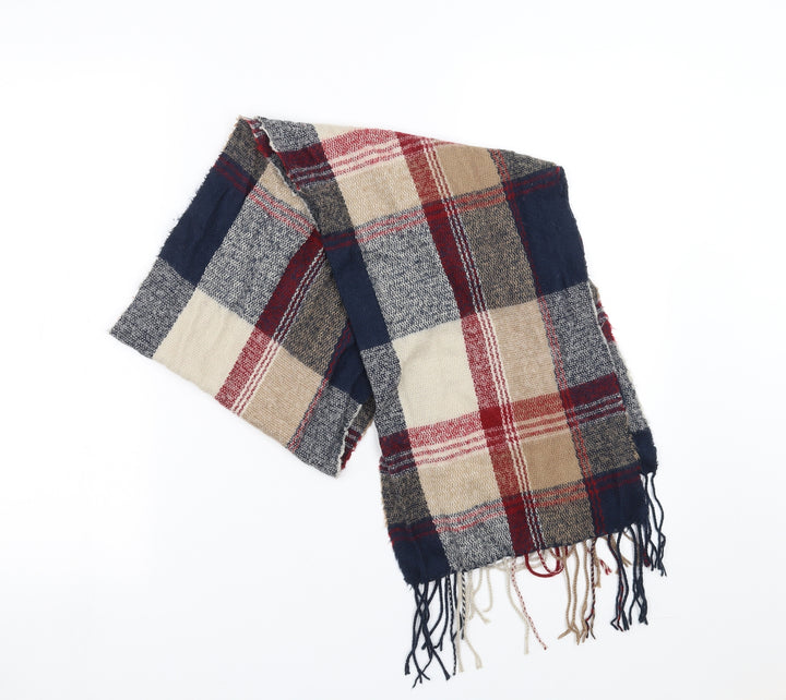 Preworn Unisex Multicoloured Plaid Scarf