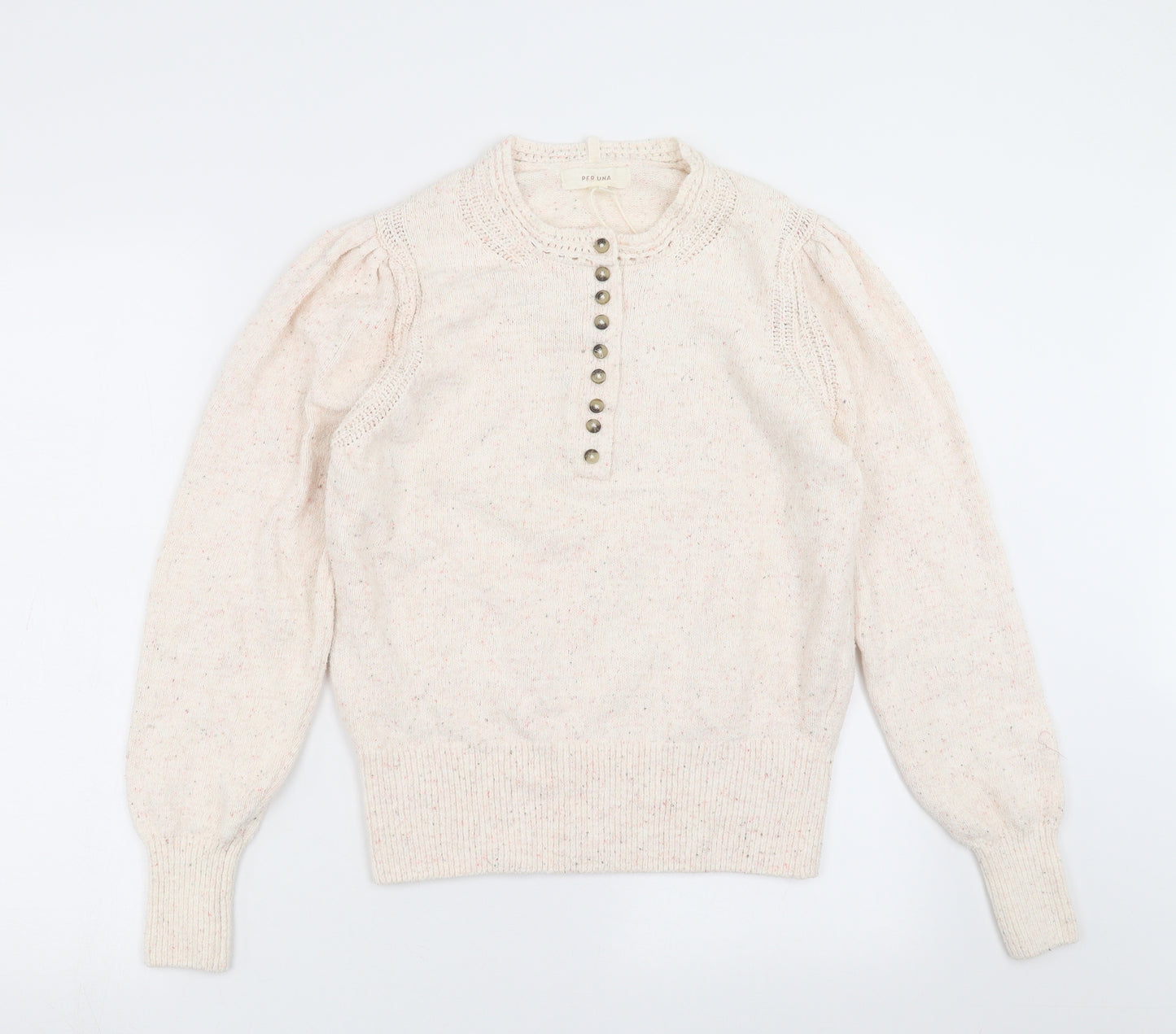 Marks and Spencer Womens Pink  Knit Pullover Jumper Size 14