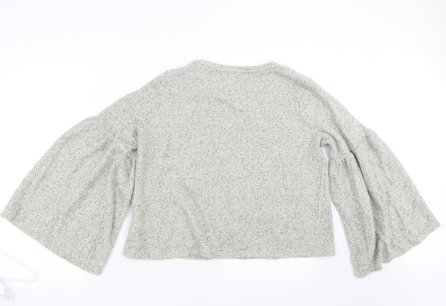 Marks and Spencer Womens Beige   Pullover Jumper Size 14