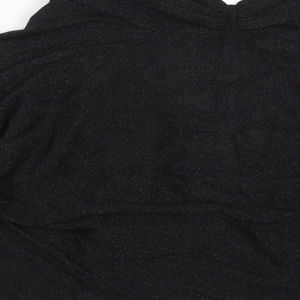BHS Womens Black   Shrug Jumper Size 16