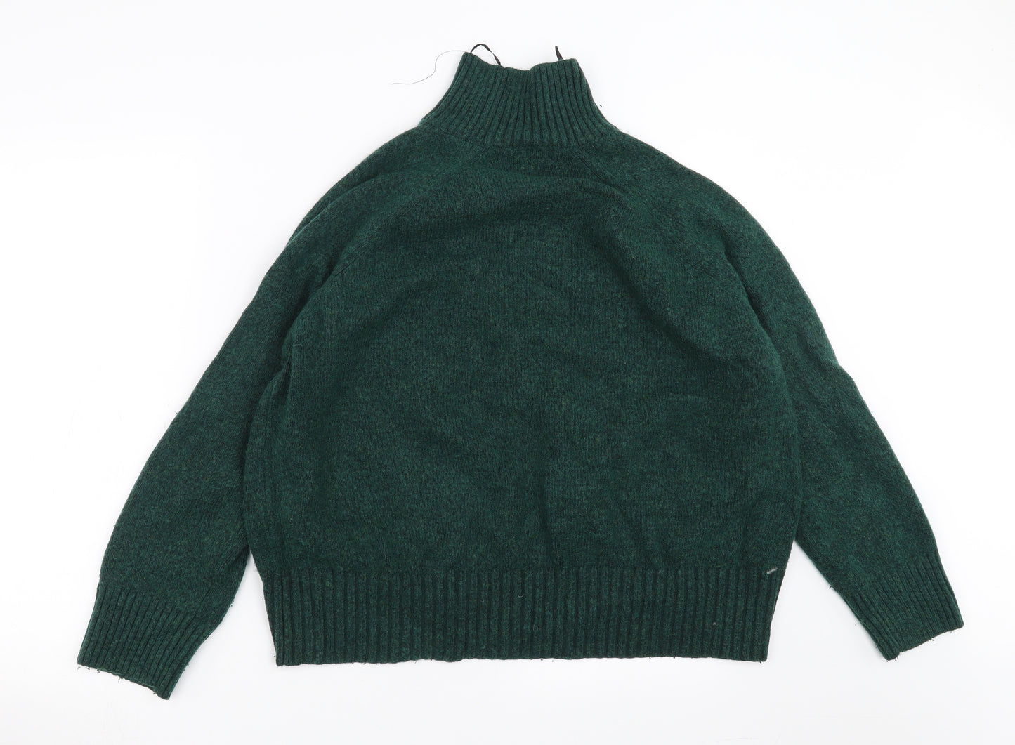 H&M Womens Green  Knit Pullover Jumper Size S