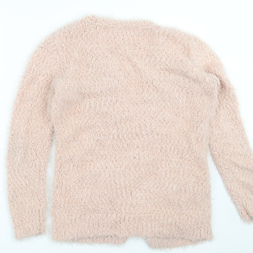 Primark Womens Pink   Cardigan Jumper Size 10  - fluffy