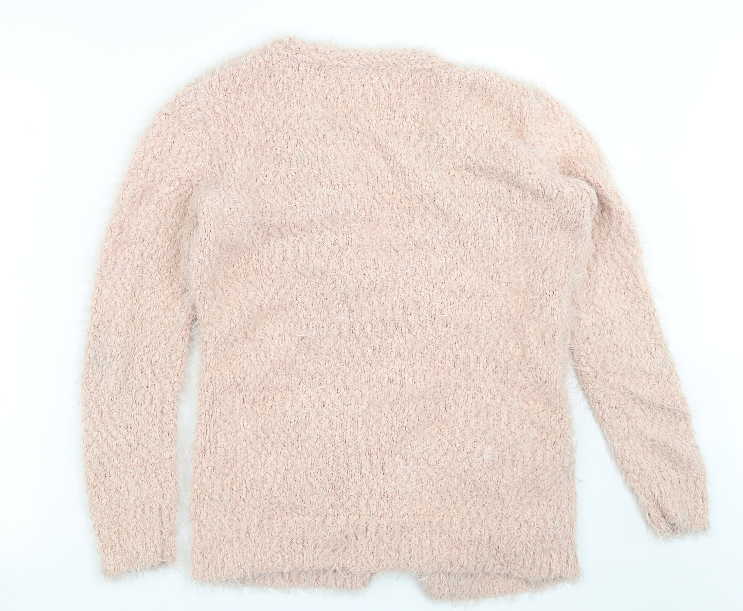 Primark Womens Pink   Cardigan Jumper Size 10  - fluffy