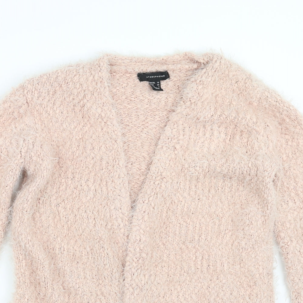 Primark Womens Pink   Cardigan Jumper Size 10  - fluffy