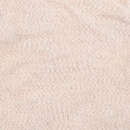 Primark Womens Pink   Cardigan Jumper Size 10  - fluffy