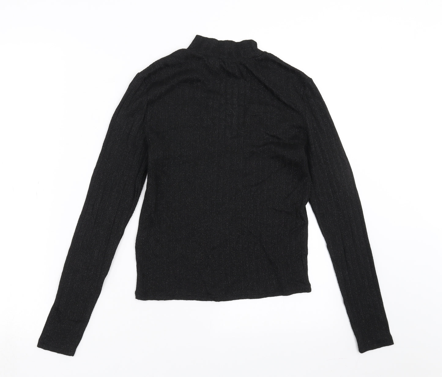 Divided by H&M Womens Black   Basic Blouse Size S