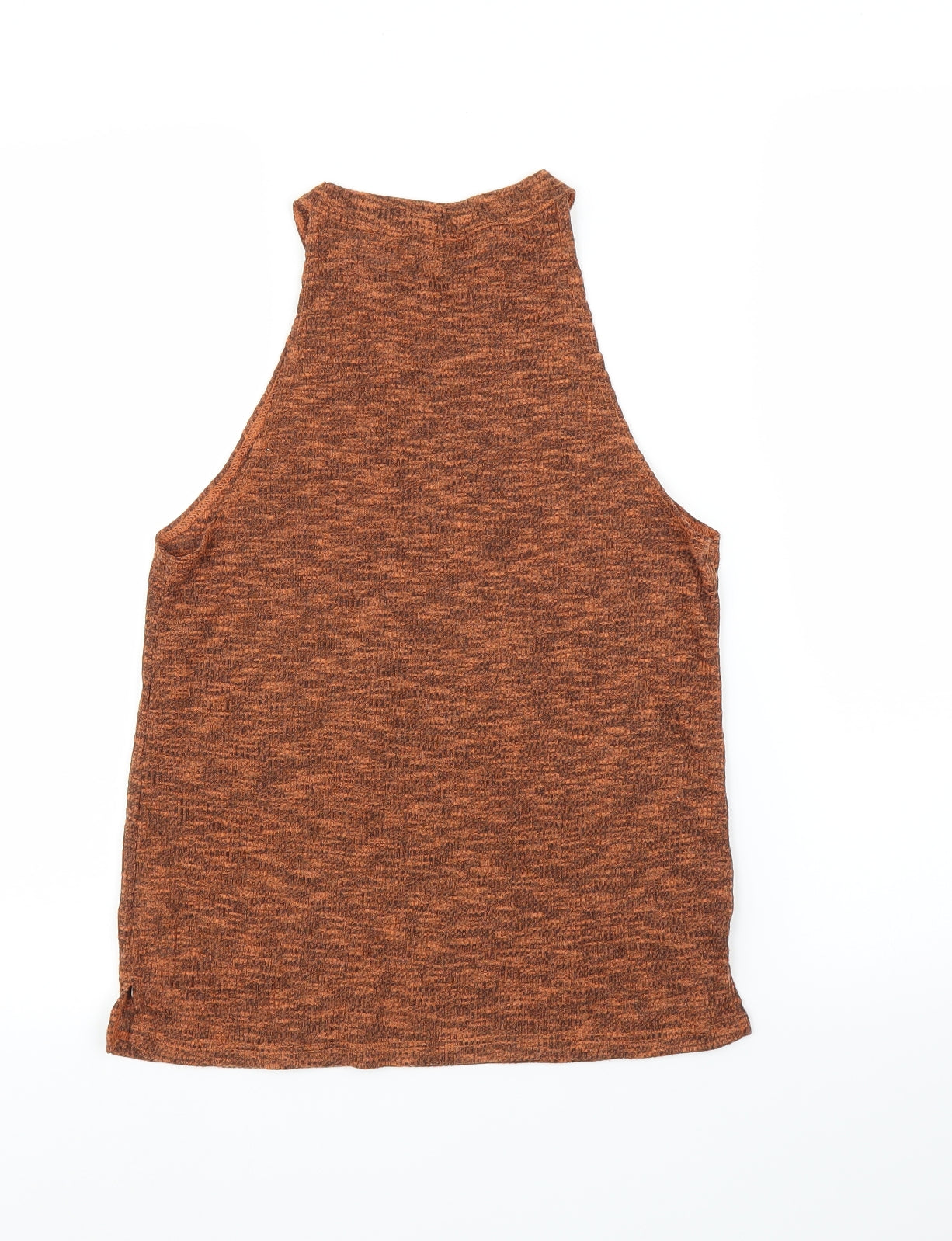 Topshop Womens Orange   Basic Blouse Size 10
