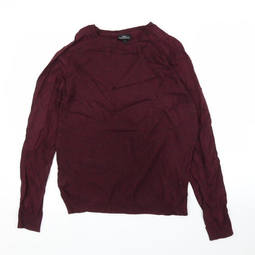 NEXT Mens Purple   Pullover Jumper Size S