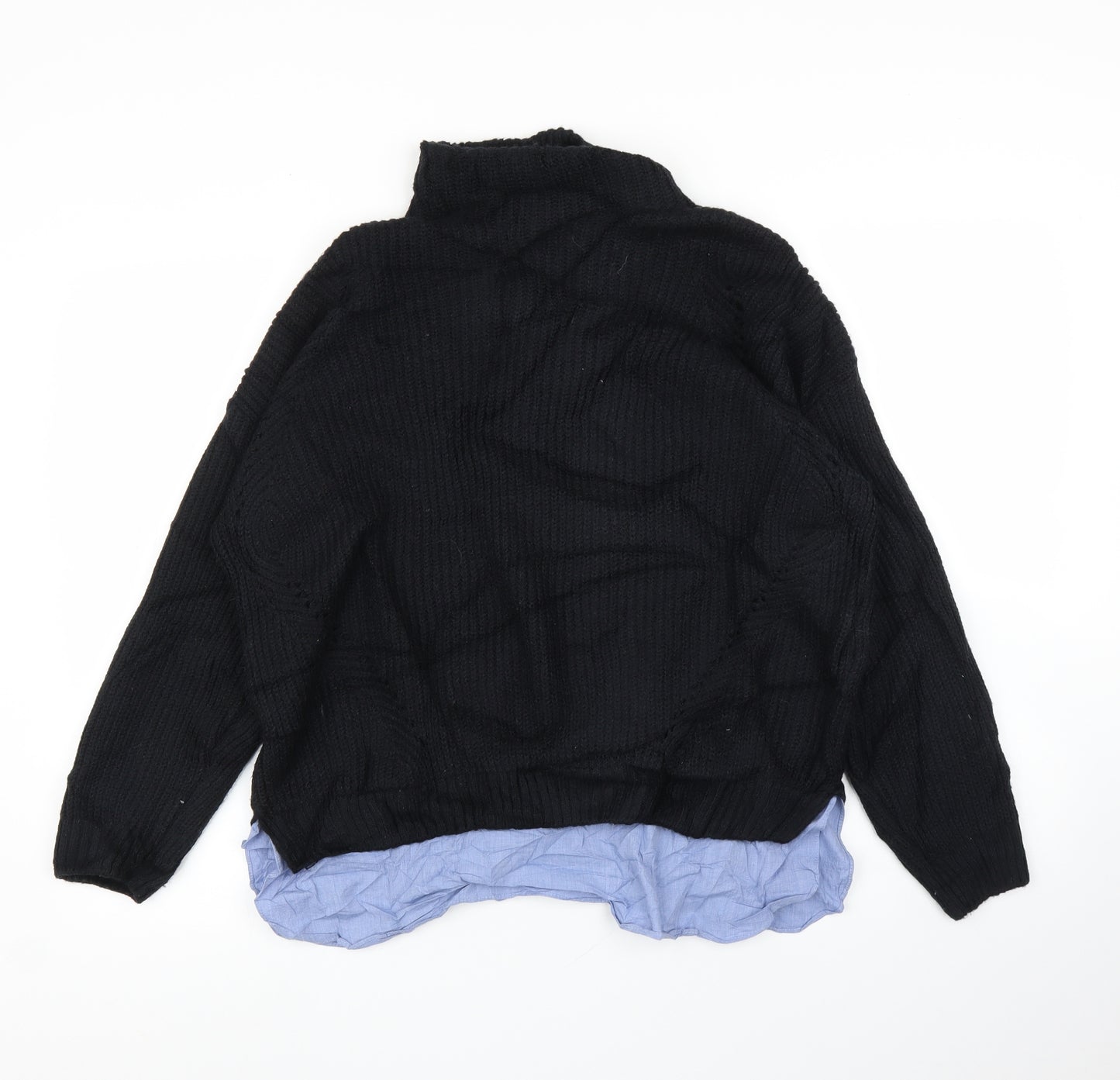George Mens Black   Pullover Jumper Size M