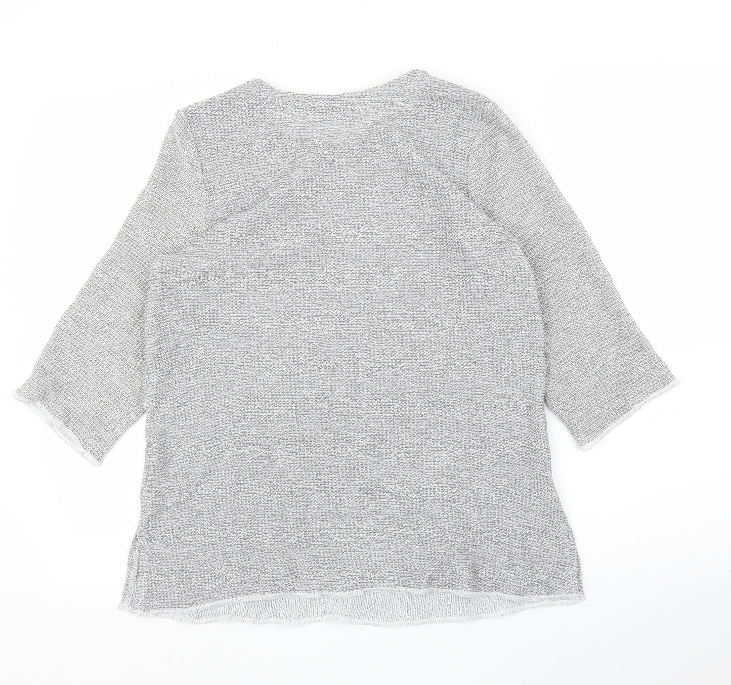 New York Womens Grey   Basic Blouse Size M
